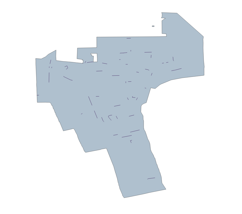 Distribution of sample segments